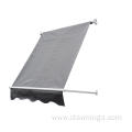 Patio Drop Arm Manual Retractable Window Awning